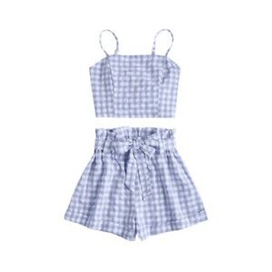 2 piece shirt and short set.​